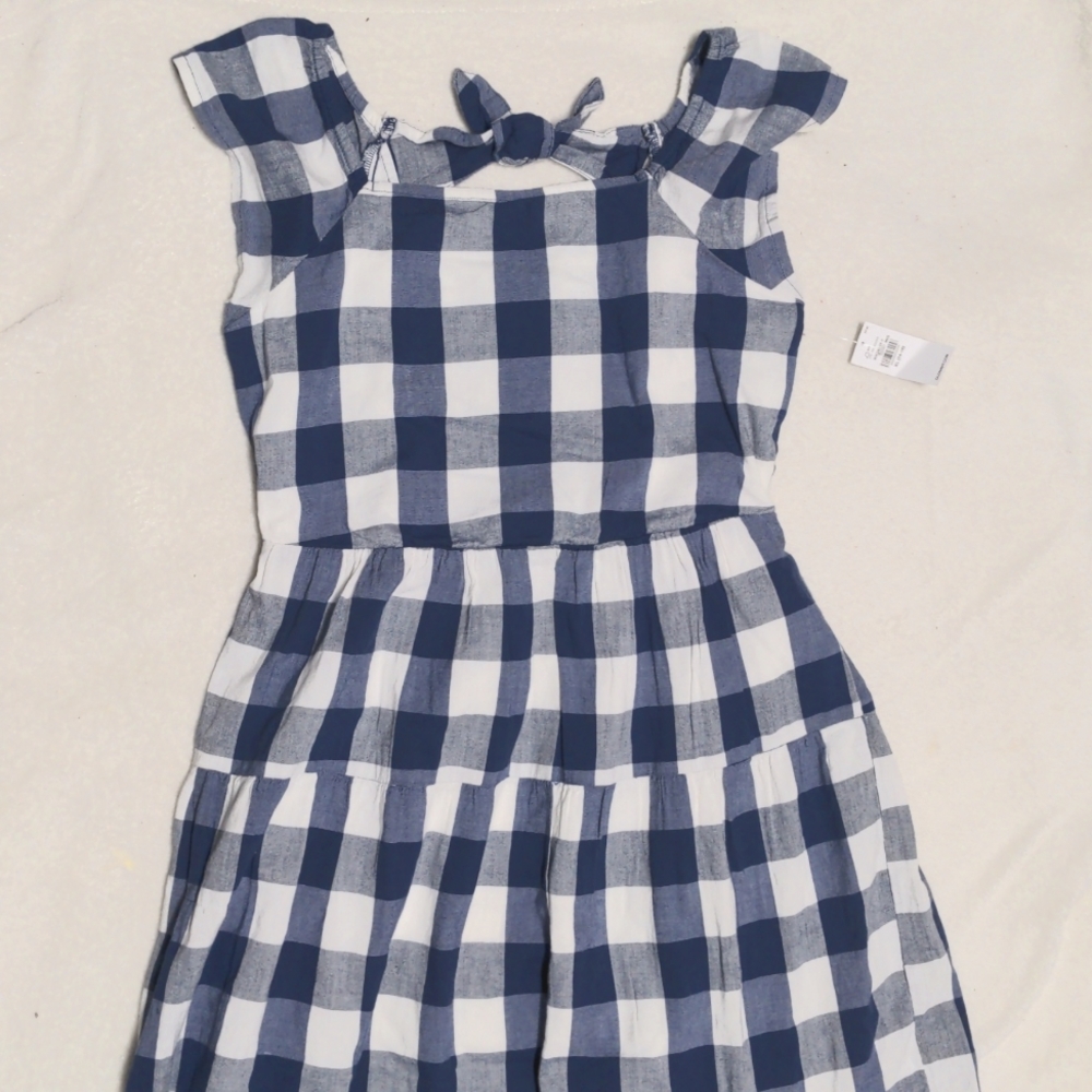 Checkered Girls Dress